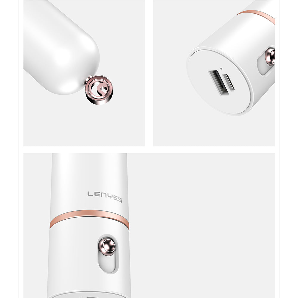 Lenyes LHF12 Powerbank Özellikli 3 Kademeli Portatif Soğutucu El Fanı Lenyes LHF12 Powerbank Özellikli 3 Kademeli Portatif Soğutucu El Fanı